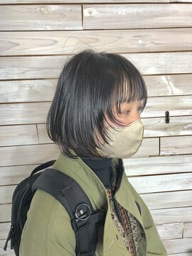 デコヘアー キートス(DECO HAIR kiitos) 顔周りレイヤーボブ