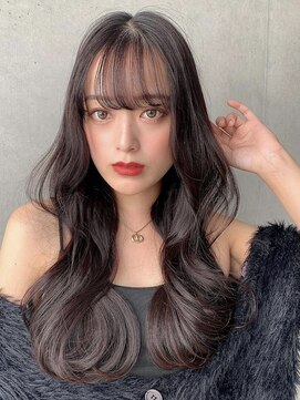 トルネード(TORNADO) 韓国風ヨシンモリレイヤーカット シースルーバング A730