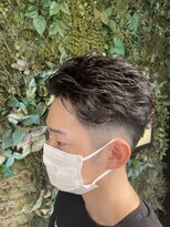 バーシャミ ヘアーアンドスパ(Baciami Hair&Spa) パーマアップバングスタイル