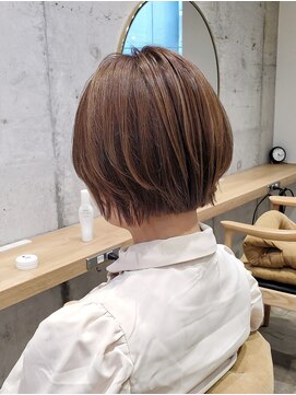 ガーデン オオタカノモリ(garden otakanomori) レイヤーカットくびれヘア×韓国風ぷつっとミニボブ