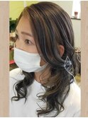 アクセントの効いた魅せカラー