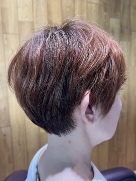 チアー ヘアリラクゼーション(cheer HAIRRELAXATION) 秋カラー＋クセを活かしたショート