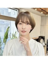 ハルキミナト ジャパン トウキョウ(HARUKI MINATO japan TOKYO)&nbsp;20代30代40代50代/丸みショート/クビレ/前髪あり/表参道