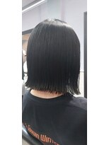 キューズ 津田沼(cue's) 切りっぱなしボブ
