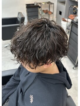 メンズフィール 東梅田店(MENS FEEL) 波巻きスパイラルパーマ50%