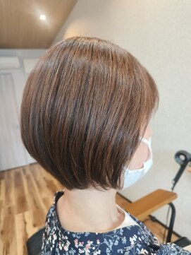 テトテヘアー(tetote hair) 前下がりボブ