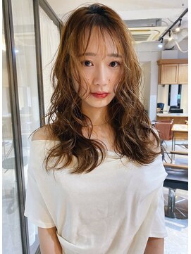 フェリア 緑地公園(FERIA) ＊デジタルパーマ×コテ巻カール＊