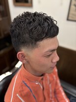 ヒロギンザバーバーショップ 新宿店(HIRO GINZA BARBER SHOP)&nbsp;マレットスキンフェード