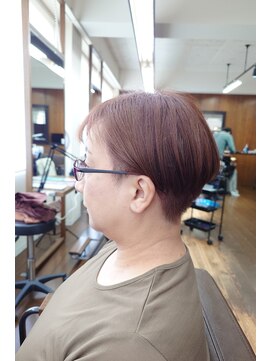 ヘアーサロン リバース(Hair Salon Rebirth) ショートアシメ