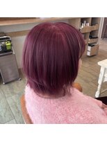 ビズヘアー プチ(bisou hair petit) ピンクラベンダーカラー