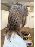 30代40代50代☆白髪ぼかし☆細めハイライト☆マロンベージュ