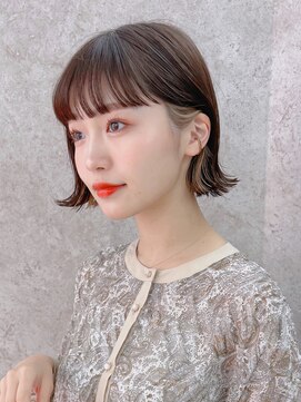 メゾンアクア 表参道(Maison ACQUA) 外ハネボブ/イメチェン/レイヤー/美髪/ワイドバング/似合わせ