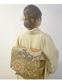 訪問着　着付け