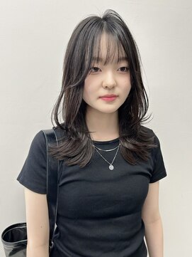 シエテ 津田沼(Siete) ホワイトグレージュ/デジタルパーマ/チェリーブラウン/津田沼