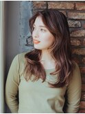大人巻きロング