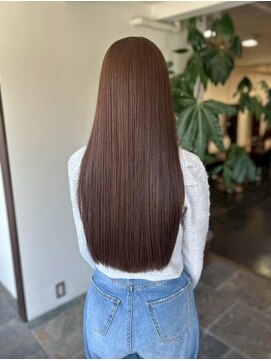 サラジュ 西宮北口店(SARAJU) #髪質改善トリートメント　#ブラウンベージュ　#艶髪
