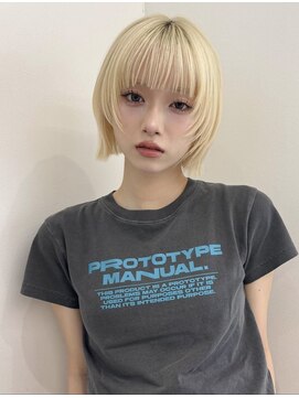 フラミューム 藤枝(flammeum) 顔周りレイヤー