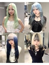 ★トレンド・デザイン［ハイトーンカラー/デザインカラー/ダブルカラー/インナーカラー/ブリーチ］