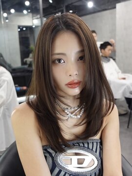 ラベル 渋谷(LAVEL) レイヤーカット×髪質改善ストレート