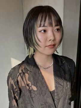 ラヴィズム 長岡店(LUVISM) 韓国/顔周りレイヤー/ダブルカラー/ベージュ/前髪新潟長岡宮関