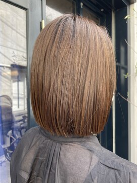 マユ(mayu) 切りっぱなしラインボブ