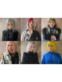 ダメージレス/色落ちも計算されたカラーでなりたいが叶う[名古屋/栄/ブリーチ/レイヤーカット/ダブルカラ-]