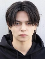 アーリー(Ali'i)&nbsp;ソフトツイストパーマセンターパートウルフラウンドマッシュ