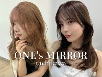 ワンズミラー 立川(ONE'S MIRROR)の写真/カット+カラー+TR ￥6900～コスパ良くハイクオリティーの洗練されたStyleが魅力*学割U24クーポン有[立川駅]