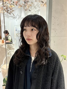 ロングウェーブパーマ！