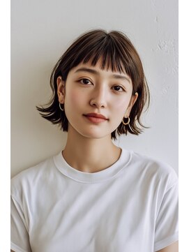 軽やか外ハネ×柔らかショートボブ【東近江】