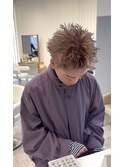 MEN’S HAIR/波巻ツイストスパイラル/フェザーパーマ/広島