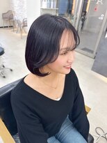 アリープパロット(ALEAP parrot)&nbsp;ミディアムレイヤー/黒髪/艶髪【ALEAP parrot/大西】