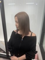 ヘアースマイルクー(HAIR SMILE COEUR) 【SAYAKA】ハイトーンミルクティ