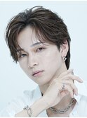 原宿メンズパーマツイストスパイラルパーマッシュウルフカット