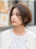 30代40代50代絶壁解消ひし形小顔前下がりショートボブ【蕨駅】