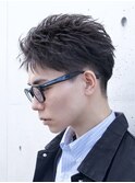 大分フェザーパーマルーズパーマメンズカットアクティブショート