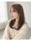 メルティベージュ×ロングレイヤー