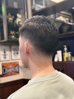 ブロートーキョーバーバーショップ 神田2nd(Bro Tokyo BARBERSHOP)&nbsp;低めミドルスキンフェード！