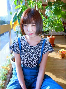 ノーブル ヘア ガーデン(Noble hair garden) 【ノーブル】ショコラブラウン×ベビーショートボブ