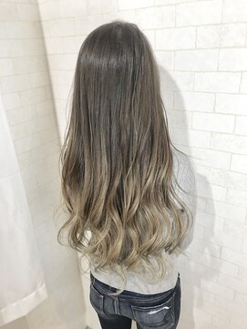 アルマヘア(Alma hair) フォギーベージュ☆グラデーション