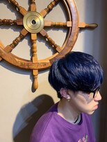 バーバー スタジオ ラフテル(Barber Studio RAFTEL)&nbsp;ディープブルー マッシュ