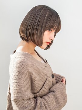 ヘアアンドエステ ヒロイン 西麻布本店(Hair&Esthe HIROIN) 『HIROIN西麻布本店』艶感ストレートボブ
