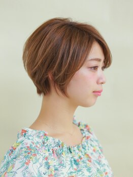 コリーヌ イデア 南蔵王店(COLLINE idea)の写真/【平日限定/新規/Shampoo+Cut¥5900→¥4720】スタイリング楽々!どの角度から見ても似合う小顔Styleに♪