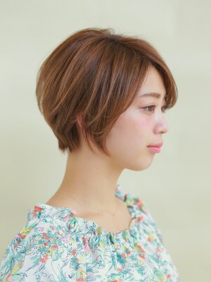 【平日限定/新規/Shampoo+Cut￥5900→￥4720】スタイリング楽々!どの角度から見ても似合う小顔Styleに♪