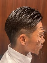 ヒロギンザ 田町店(HIRO GINZA)&nbsp;ツーブロック×7:3 床屋/理容室/田町床屋/barber/メンズカット