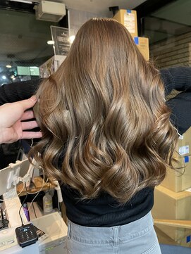 ラフ(LAFF) #黒髪#ボブルフ#ネビージュ#小顔#ワンレン