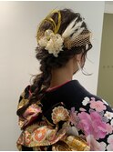 【emme×笹川】和装ヘアセット