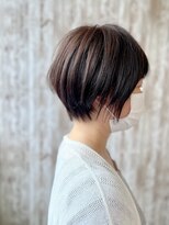 イング(ING) 【ING】30代40代50代大人可愛いひし形ボブショート♪