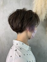 フリーダムメルシー(freedom Merci)&nbsp;■刈り上げショート　インナーパープル