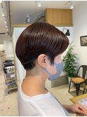 ボーイッシュすぎないマッシュショート